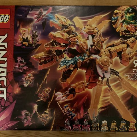 Lego Ninjago 71774, L’loyds Golden Ultra Dragon