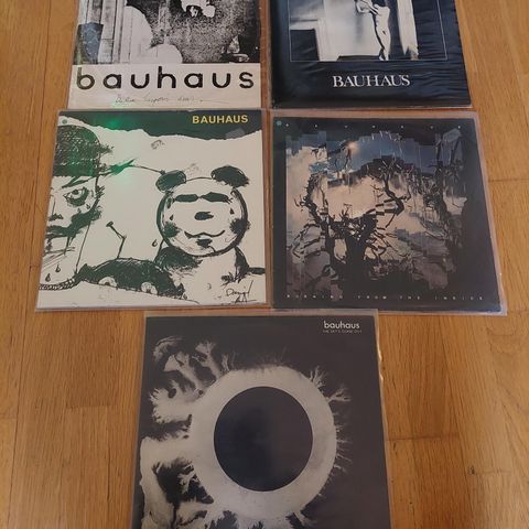 BAUHAUS IN THE FLAT FIELD LP the cure sisters of mercy christian death