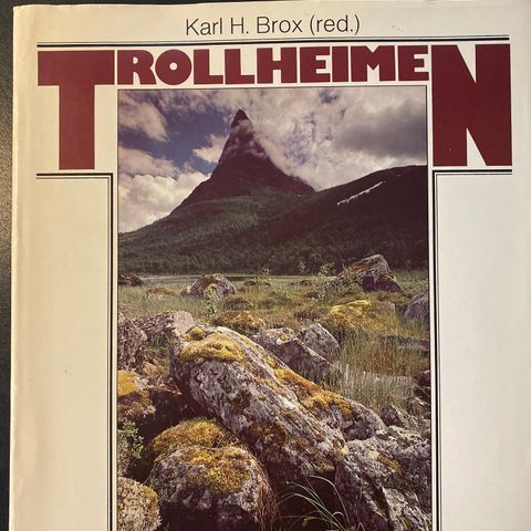 📚BORGE ANTIKVARIAT: «Trollheimen» Karl H. Brox