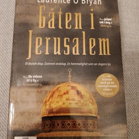 GÅTEN I JERUSALEM - Laurence O'Bryan
