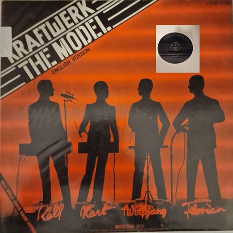 KRAFTWERK/DAS MODEL 1978 - VINTAGE/RETRO LP-VINYL (ALBUM)