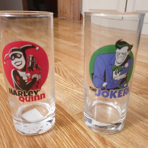 Glass/ Joker glass/ DC Comics glass