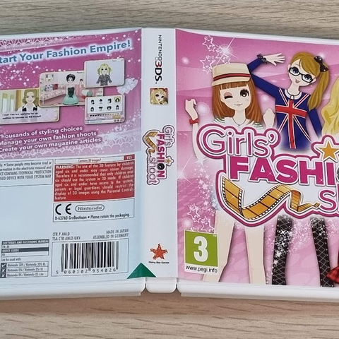 Girls' Fashion Shoot 3DS