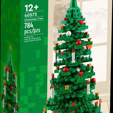 Uåpnet Lego juletre 40573