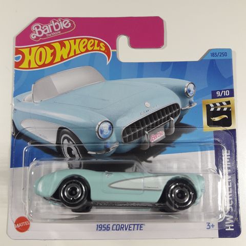 Hot WHeels 1956 Corvette Barbie