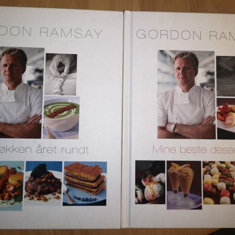 To Gordon Ramsay bøker