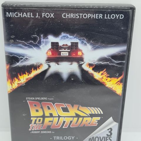Back to the future trilogy. Norsk tekst dvd