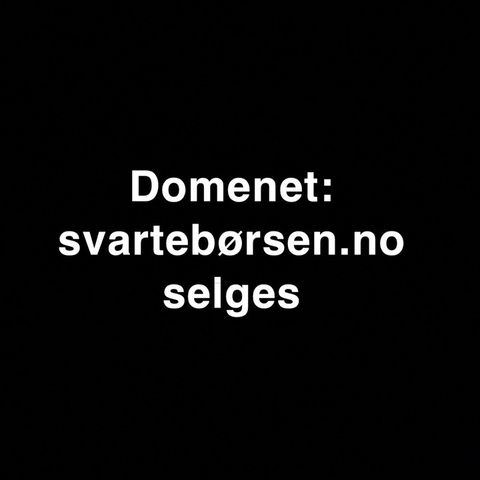 svartebørsen.no