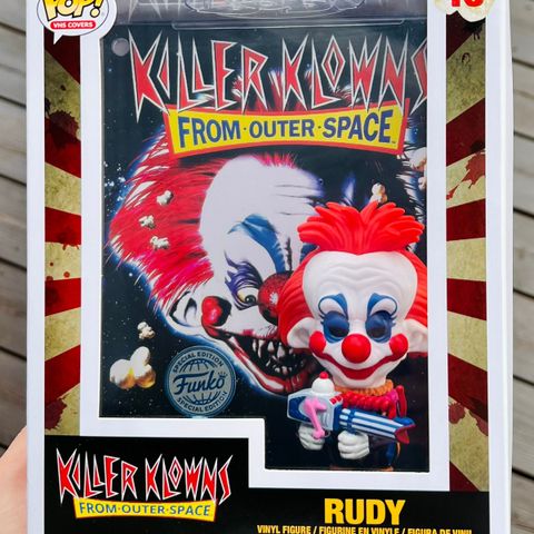 Funko Pop! VHS Covers: Rudy (Killer Klowns from Outer Space) (15) SE Excl.