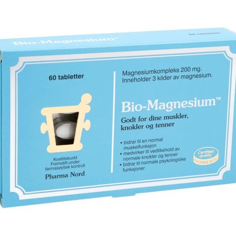 Bio-Magnesium vegansk kosttilskudd