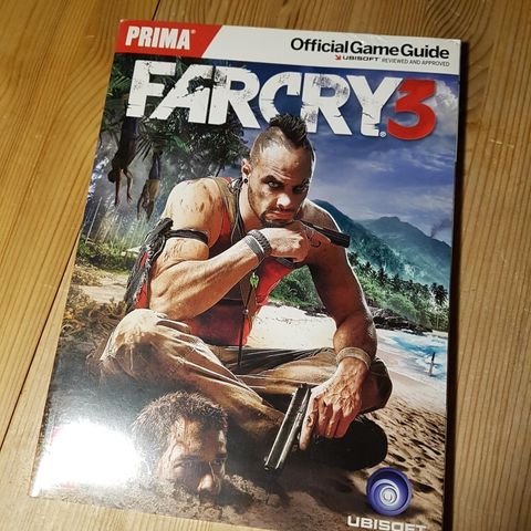 Far Cry 3 Guide Book - Helt ny, uåpnet