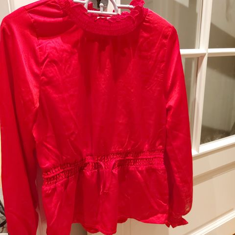 Rød bluse til jul