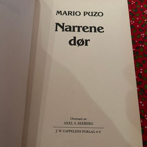 Mario Puzo , Narrene dør