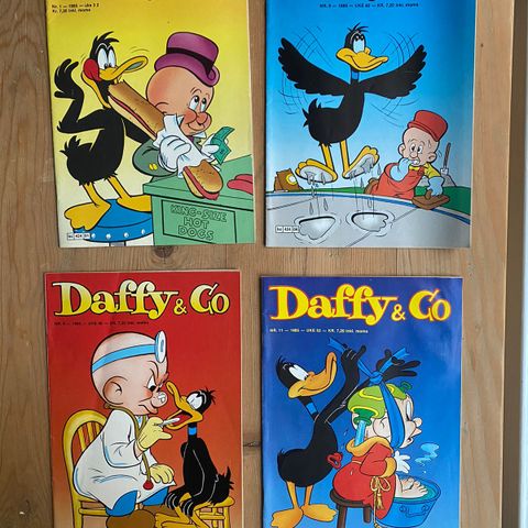 Daffy & Co tegneserier 1985