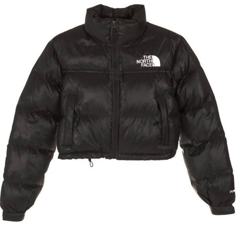 The north  face nuptse 700 cropped selges billig . Fantastisk