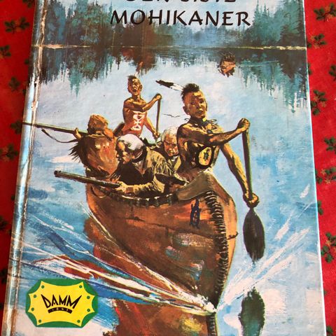 Retro barnebok 1962 - Den siste mohikaner