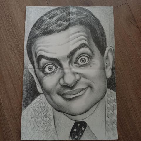 Portrett av Mr Bean