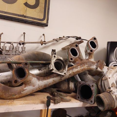 Turbo med manifold til Volvo td50