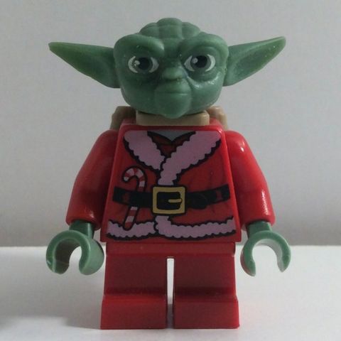 Ny Lego Star Wars Yoda Santa minifigur