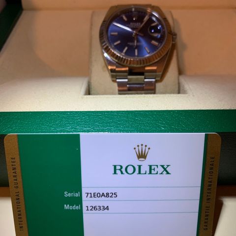 Rolex Datejust 41 126334