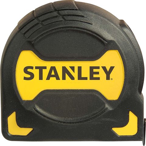 NY STANLEY STHT0-33561 GRIP TAPE Measure Yellow / Black MÅLEBÅND - Gi BUD !