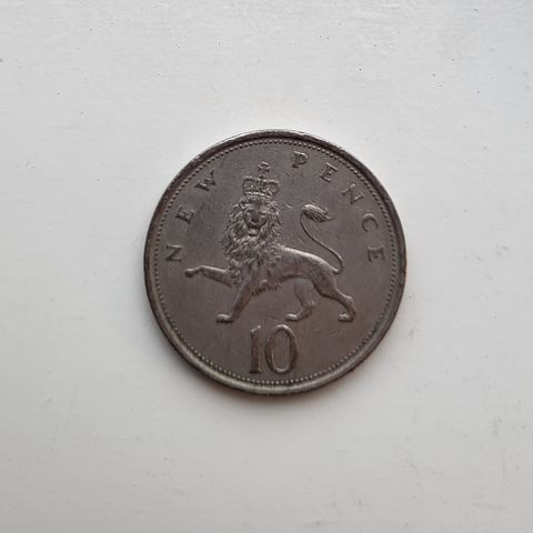 10 pence England - 1976