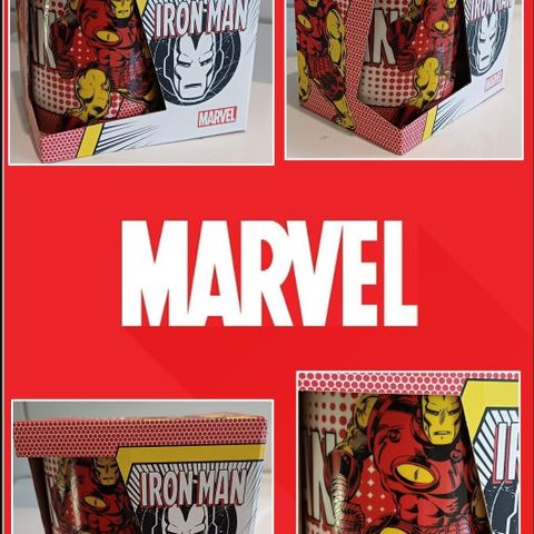 Marvel kopp av Iron Man. Porselen kopp