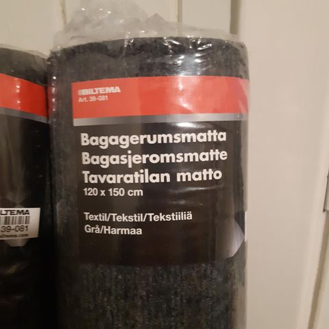 Bagasjeromsmatte