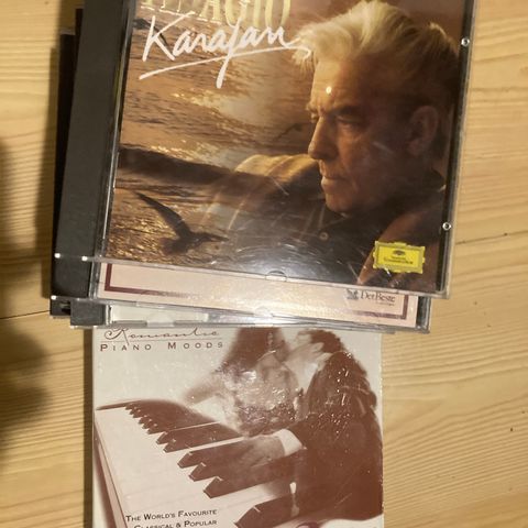 Masse cd'er klassisk, instrumentalt, synth og stemningsmusikk kr 7