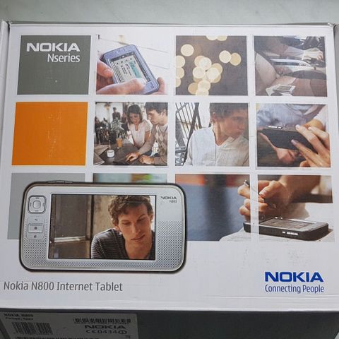 Nokia N800, samleobjekt. Unike modell. Helt ny