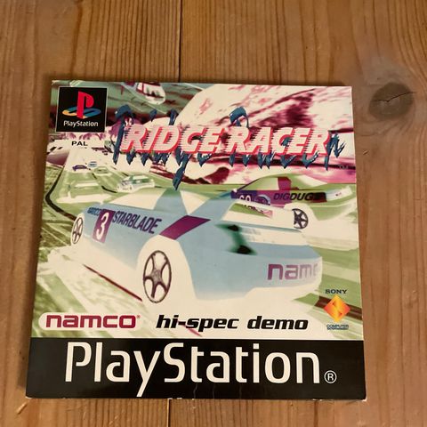 Ridge Racer hi-spec demo til Playstation 1