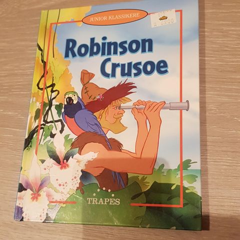 Ulest barnebok - Robinson Crusoe - passer til barn 8 - 10 år