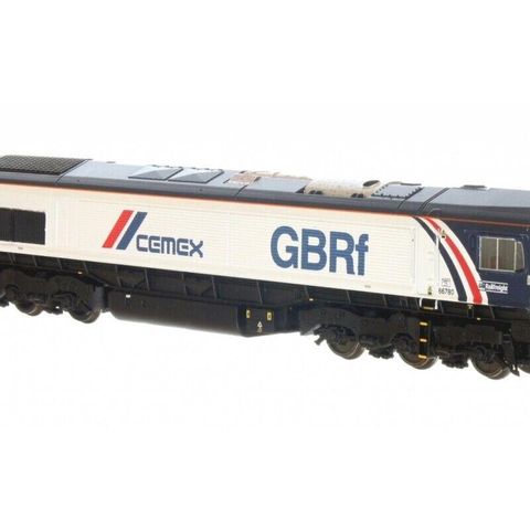 Dapol N Scale Class 66 "GBRf Cemex" No. 66780, DCC Fitted.