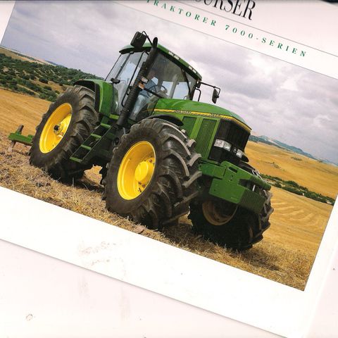 JOHN DEERE brosjyre