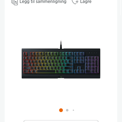 RAZER CYNOSA CHROMA GAMING KEYBOARD