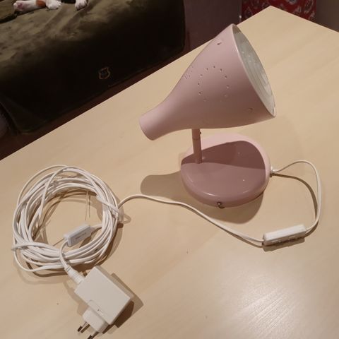 Vegglampe, Rosa, IKEA