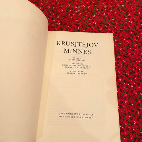 Krusjtsjov minnes