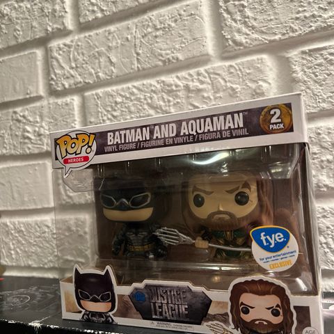 Funko Pop - Batman And Aquaman | Justice League