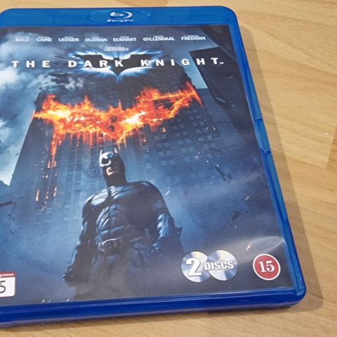 The Dark Knight på Blu-ray selges