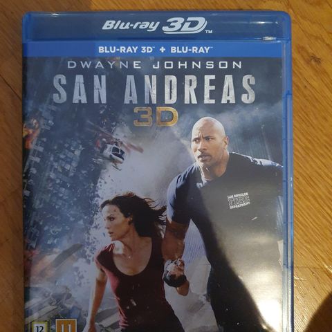 SAN ANDREAS BLU-RAY 3D