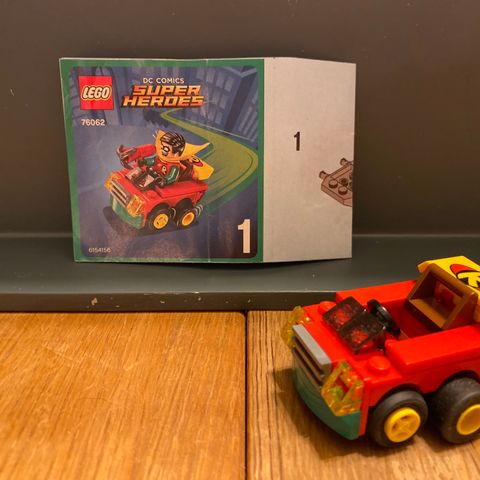 Lego 76062 - bilen til dc comics superhelt Robin