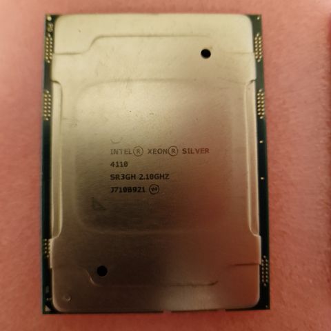 Intel Xeon Silver 4110 / 2.1 GHz prosessor