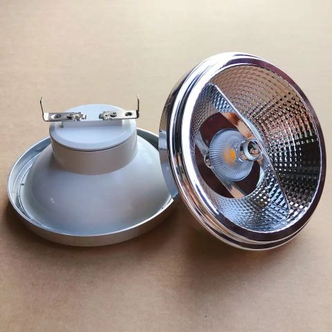 AR111/G53 led pærer | 10W 220V | Dimbar | Varm hvit