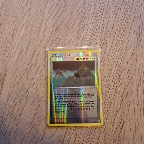 Pokémon 2008 Stark Mountain Reverse holo