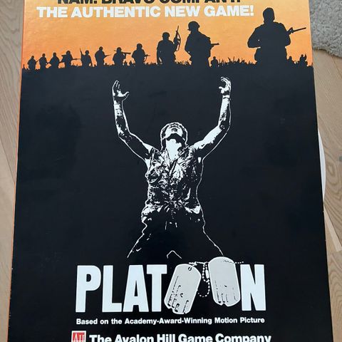 Platoon Board Game Avolon Hill 1986