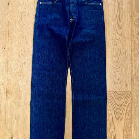 Levi´s Vintage 501XX  Big E 1937 Selvedge Jeans Str W34 x L36