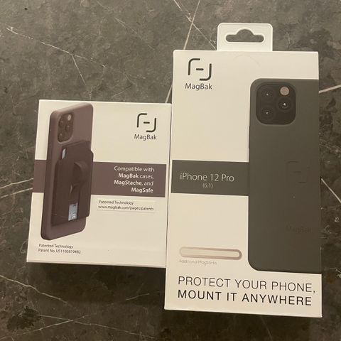 MagBak case og lommebok til iPhone 12/12 pro