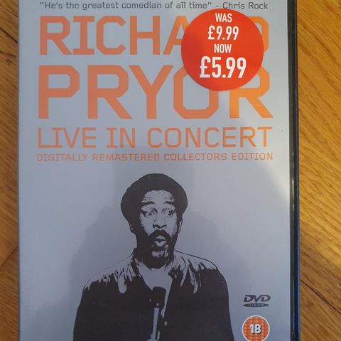 RICHARD PRYOR Live in concert