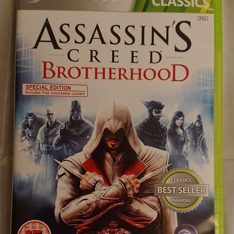 Assassin's creed Brotherhood til Xbox 360.
