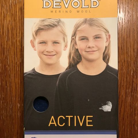 Devold Active kid shirt, str. 8 år